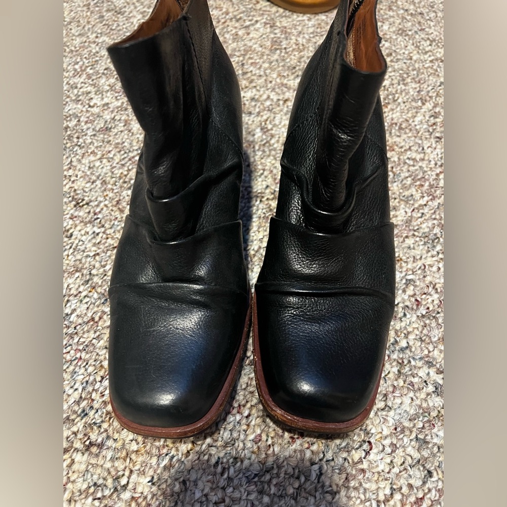 Kork-Ease Black Leather Women’s Boots